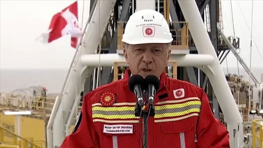 Cumhurbaşkanı Erdoğan yeni doğalgaz rezervini açıkladı