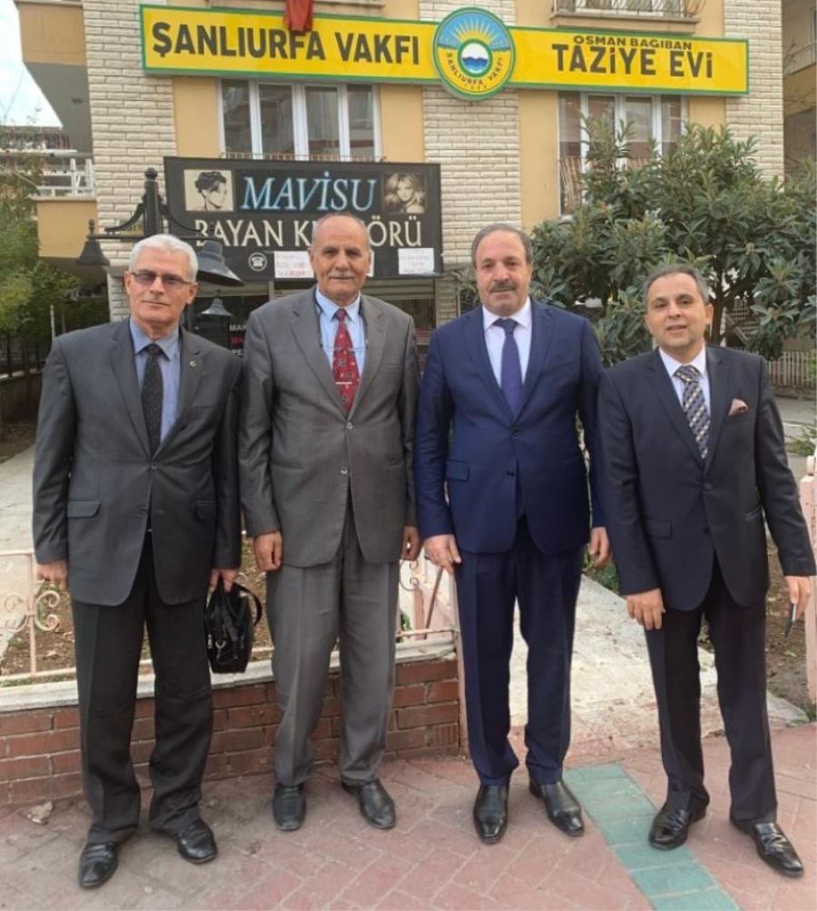 Vekil ÖZCAN  Şanlıurfa Vakfını Ziyaret etti.