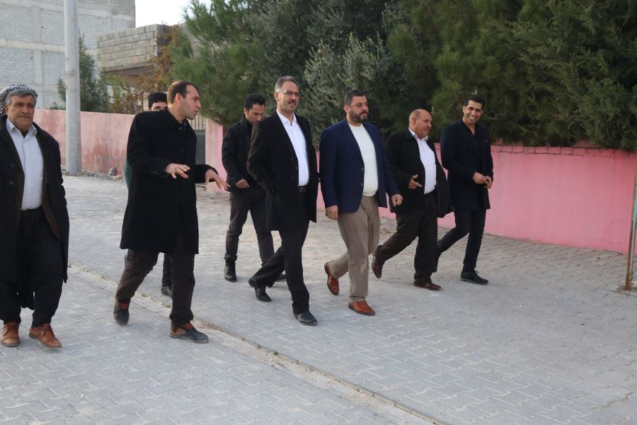 BAŞKAN KUŞ, YOL ÇALIŞMALARINI YERİNDE İNCELEDİ. 