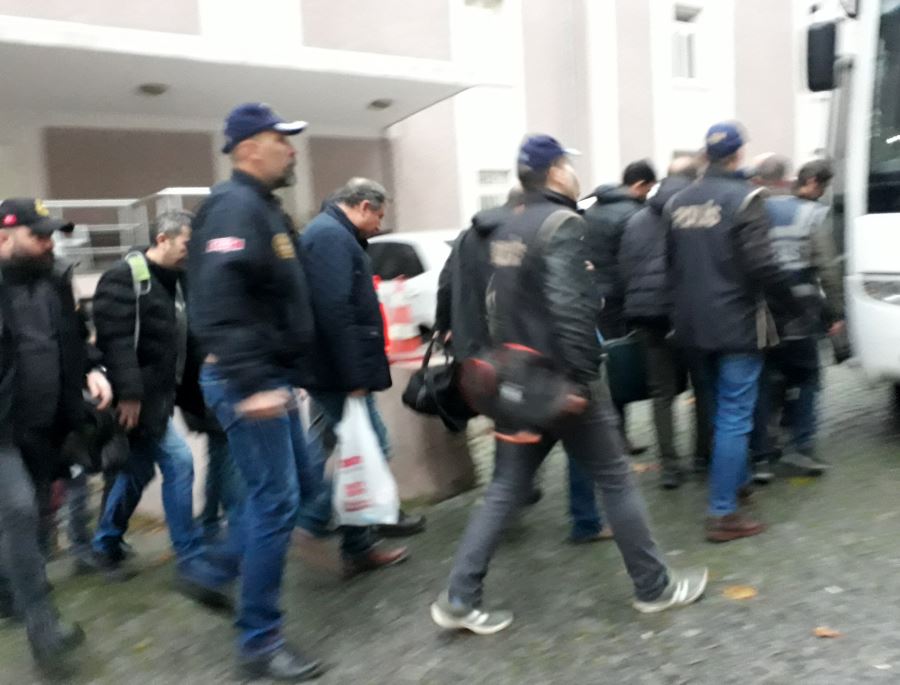 FETÖ operasyonunda gözaltına alınan 67 şüpheli adliyede