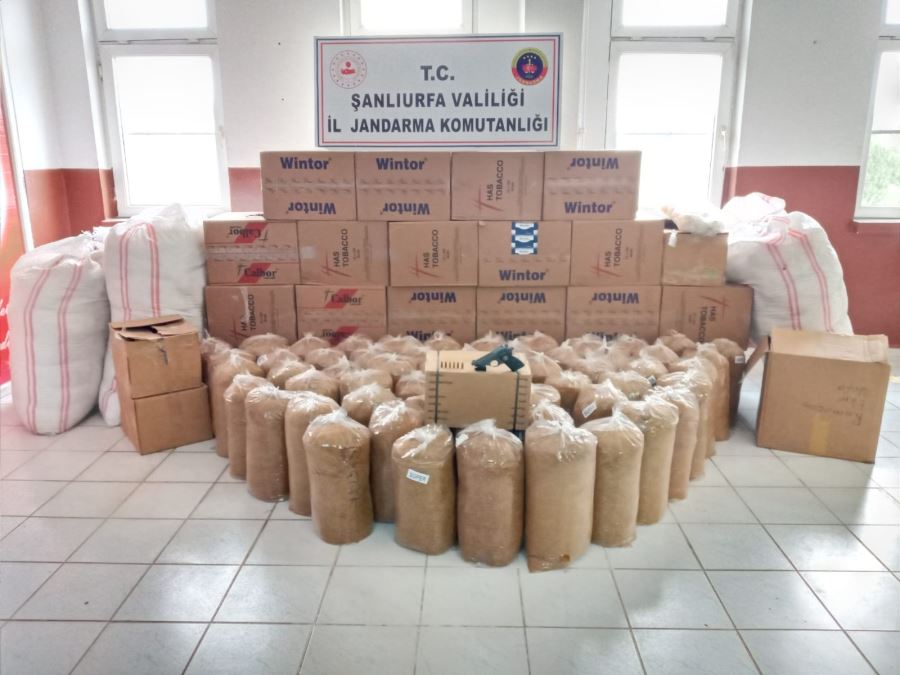 Şanlıurfa’da kaçakçılık operasyonu: 4 gözaltı
