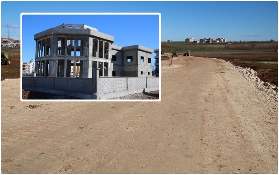 BÜYÜKŞEHİR, HİLVAN’A KÜTÜPHANE VE YENİ YOLLAR KAZANDIRIYOR