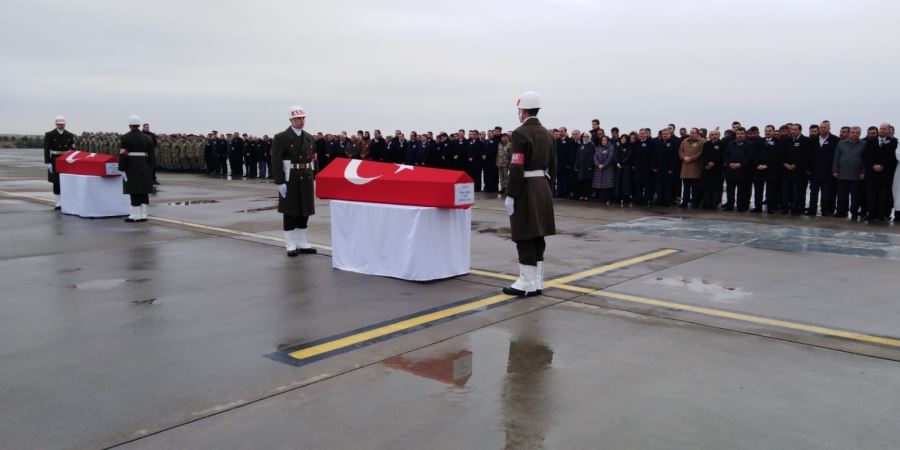 Barış Pınarı şehitleri memleketlerine uğurlandı