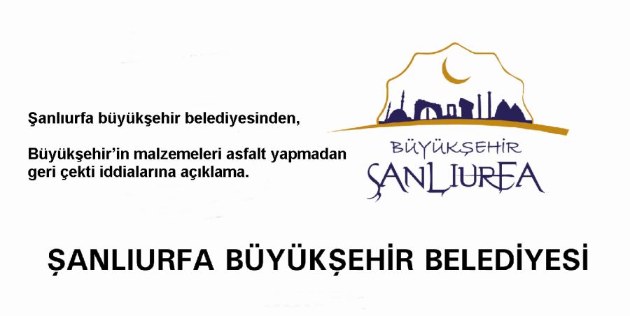 MALZEMELER ASFALT YAPILMADAN GERİ ÇEKTİ İDDİALARINA AÇIKLAMA
