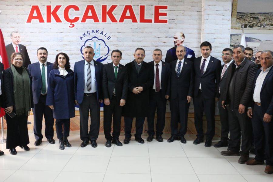 AK PARTİ GENEL BAŞKAN YARDIMCISI MEHMET ÖZHASEKİ, AKÇAKALE’DE