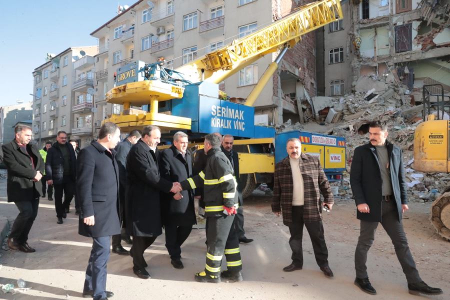 ŞANLIURFA HEYETİ DEPREM BÖLGESİNDE