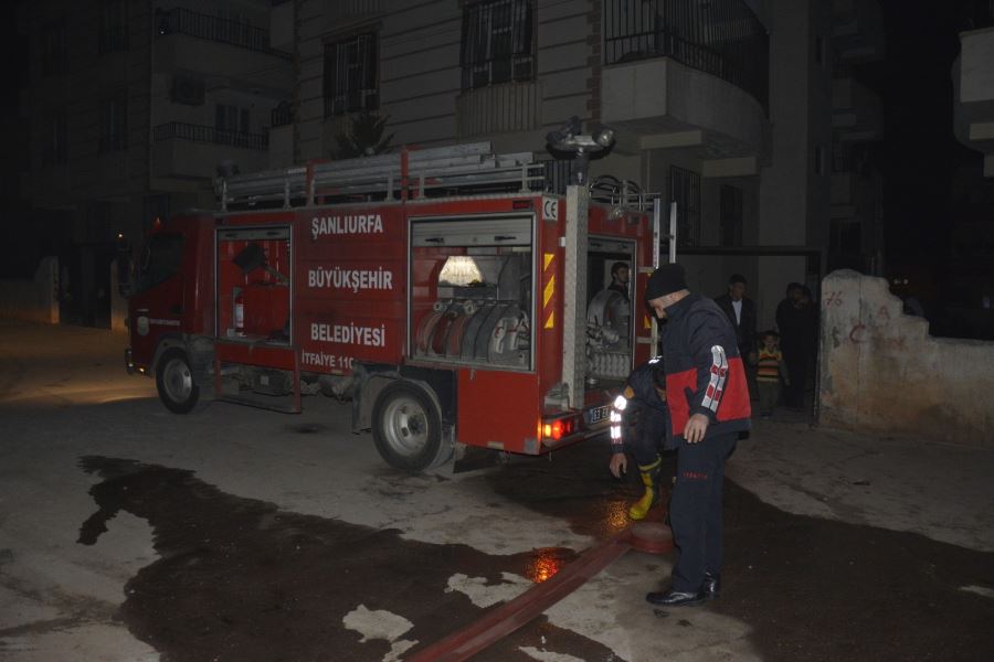 Siverek’te yangın: Dumandan etkilenen 9 kişi hastaneye kaldırıldı