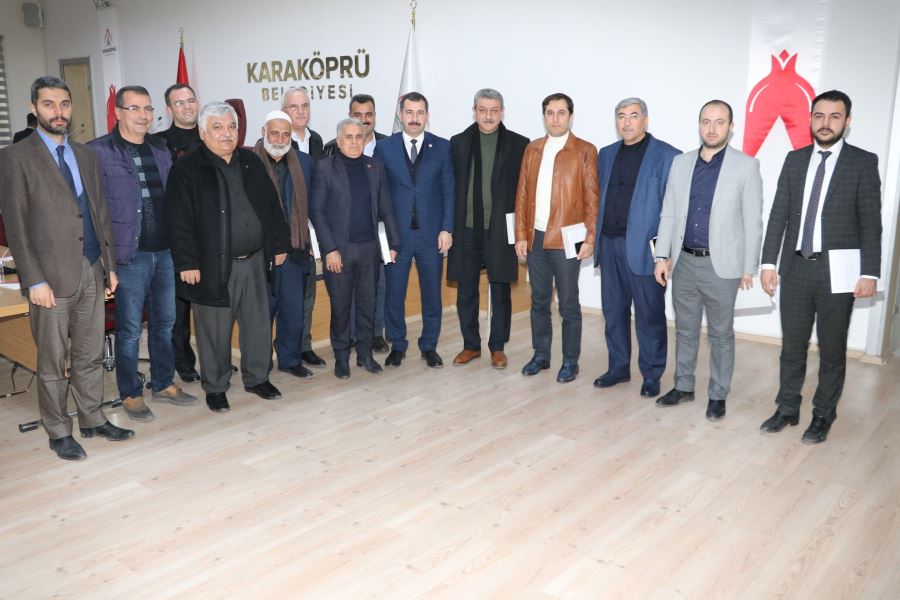 KARAKÖPRÜ’DE YENİ YILIN İLK MECLİS TOPLANTISI GERÇEKLEŞTİRİLDİ