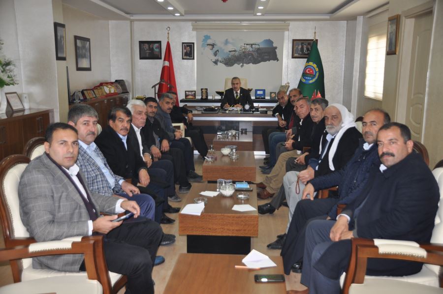 Şanlıurfa Ziraat Odası 2020’nin ilk toplantısını gerçekleştirdi.