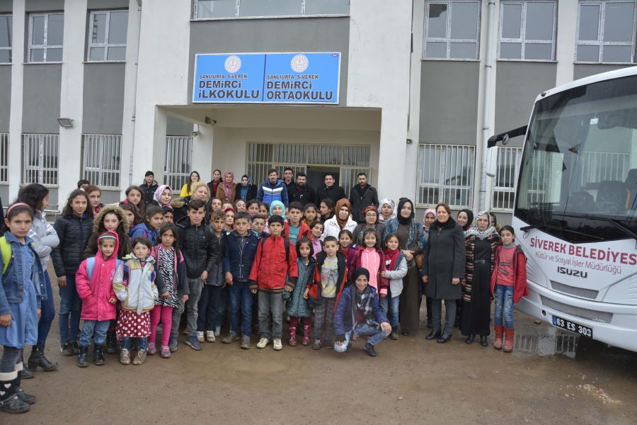 Kırsal Mahallelerde Çocuklara Ücretsiz Saç Bakımı