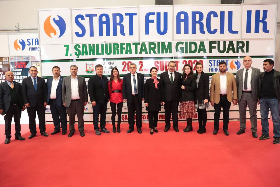 BAŞKAN BEYAZGÜL, 7. GIDA, TARIM VE HAVANCILIK FUARINI ZİYARET ETTİ