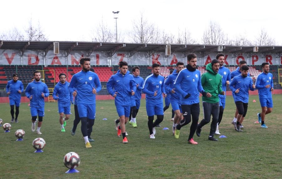 Karaköprü Belediyespor, Tokatspor maçına hazırlanıyor