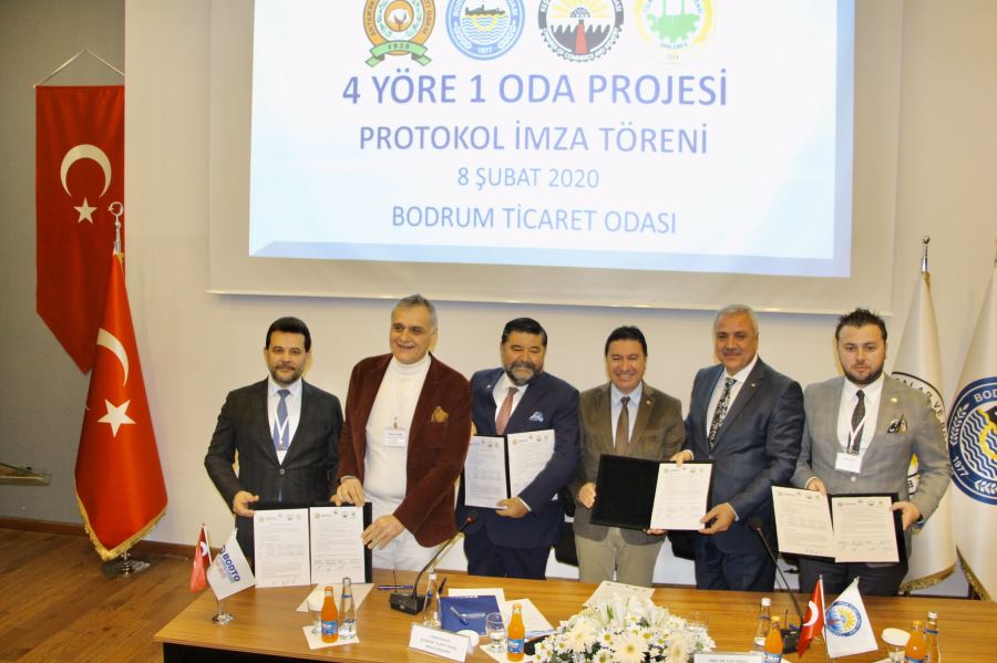 BAŞKAN PELTEK, 4 YÖRE, 1 ODA PROTOKOLÜ’NE İMZA ATTI