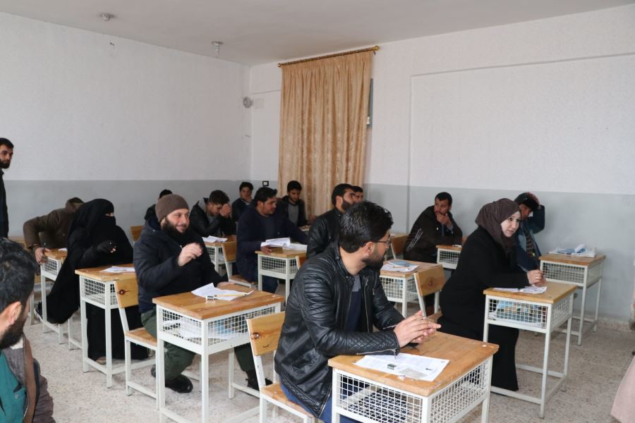 Telabyadlı Öğrenciler Üniversite Sınavına Girdi