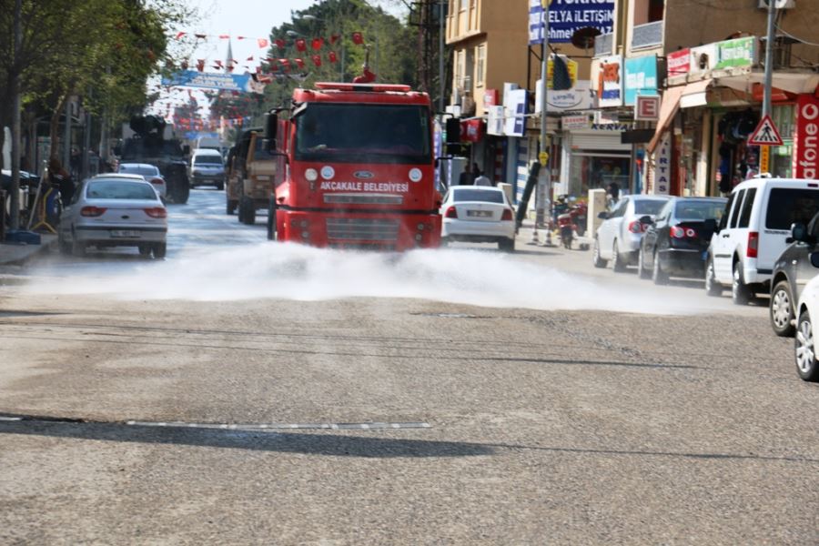 AKÇAKALE BELEDİYESİ, “KORONAVİRÜS”İLE MÜCADELE ÇALIŞMALARINA ARALIKSIZ DEVAM EDİYOR.