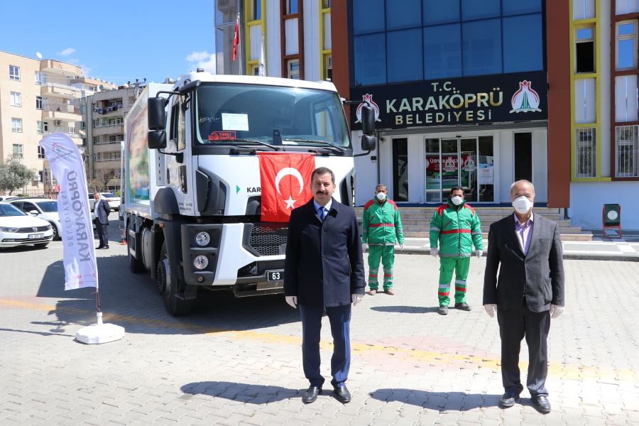 KARAKÖPRÜ BELEDİYESİ ARAÇ FİLOSUNU GÜÇLENDİRİYOR