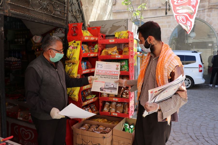 KURTULUŞ GAZETESİ VATANDAŞLARA DAĞITILDI