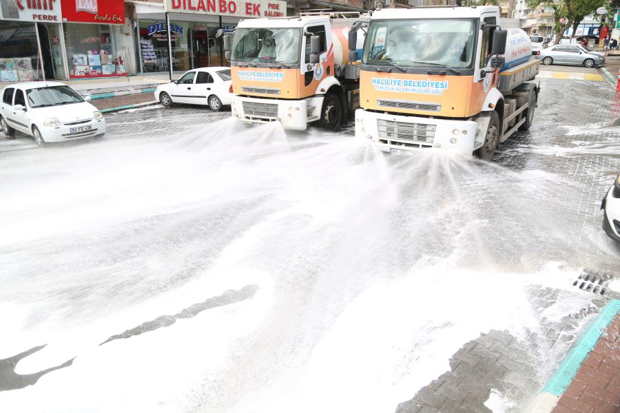 HALİLİYE’DE KORONA SALGINI İLE MÜCADELE DEVAM EDİYOR