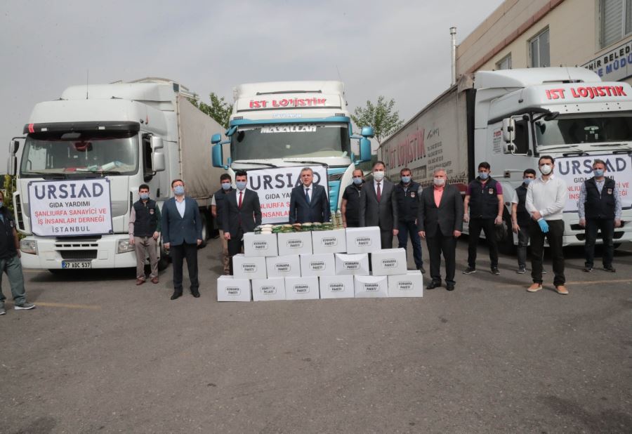 İSTANBUL’DAKİ İŞ ADAMLARINDAN ŞANLIURFA’YA UZANAN GÖNÜL KÖPRÜSÜ