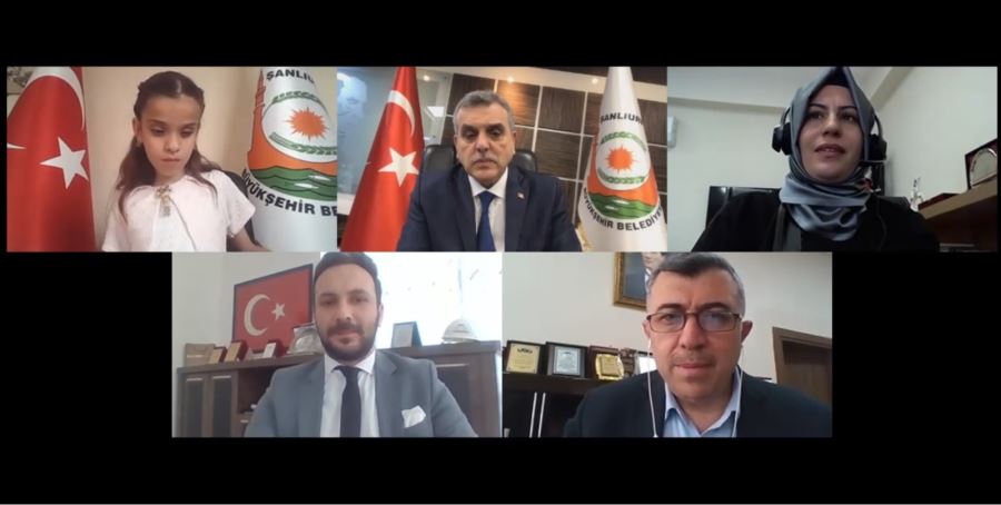 KÜÇÜK BAŞKAN SÜMEYRA TELEKONFERANS İLE TALİMATLAR VERDİ