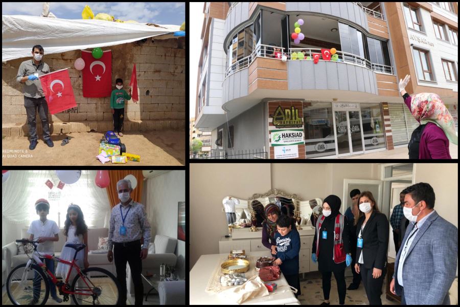 Şanlıurfa’da 23 Nisan Sevinci Evlere Girdi