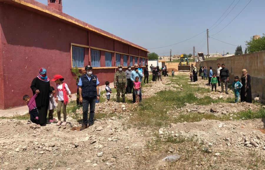 SUDKOM, Barış Pınarında İçme Suyu ve Ağaçlandırma Faaliyetlerine Devam Ediyor