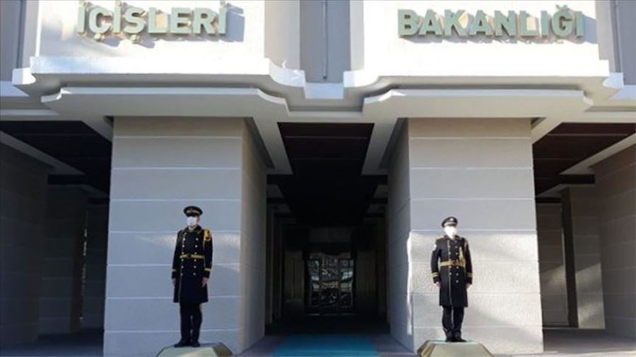 İçişleri Bakanlığından 