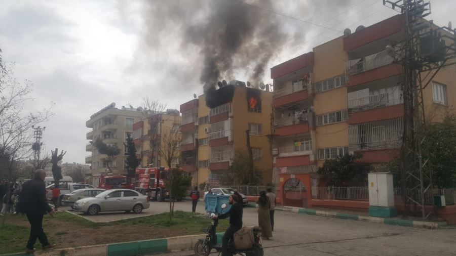 Şanlıurfa’da korkutan yangın