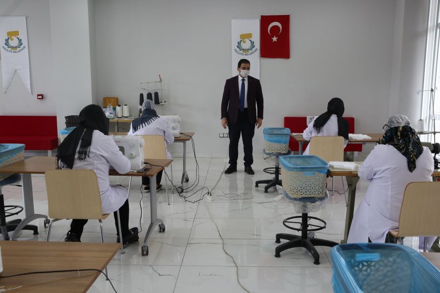 HALİLİYE’DE HEDEF 400 BİN MASKE