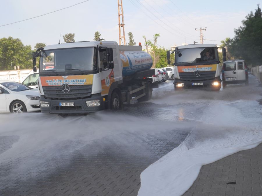HALİLİYE’DE ‘COVID-19’ İLE MÜCADELE SÜRÜYOR