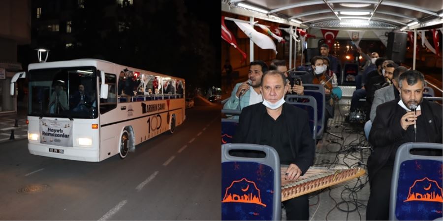 ŞANLIURFA SOKAKLARINDA CANLI TASAVVUF KONSERİ