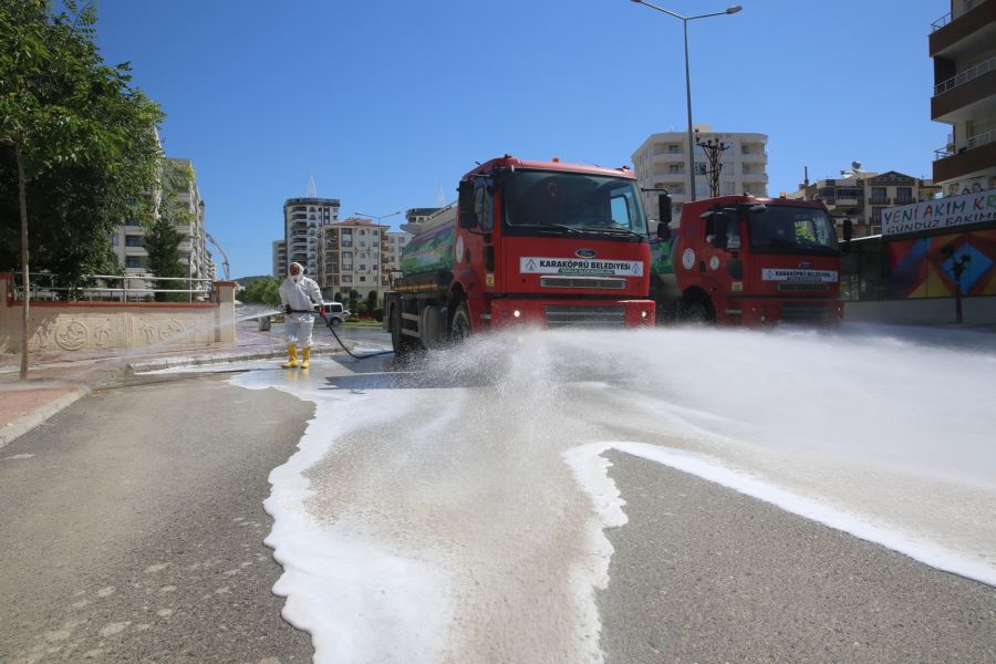 KARAKÖPRÜ BELEDİYESİ TEDBİRİ ELDEN BIRAKMIYOR 