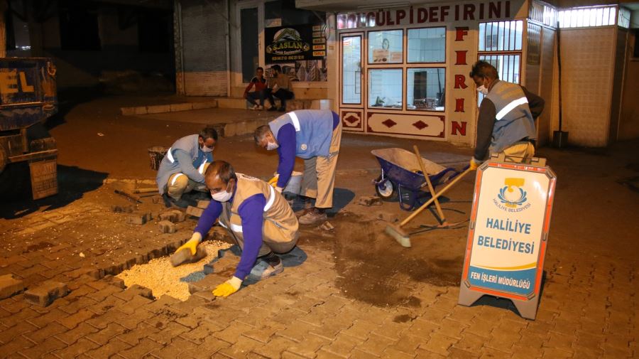 FEN İŞLERİ ÇALIŞMALARA ARA VERMİYOR