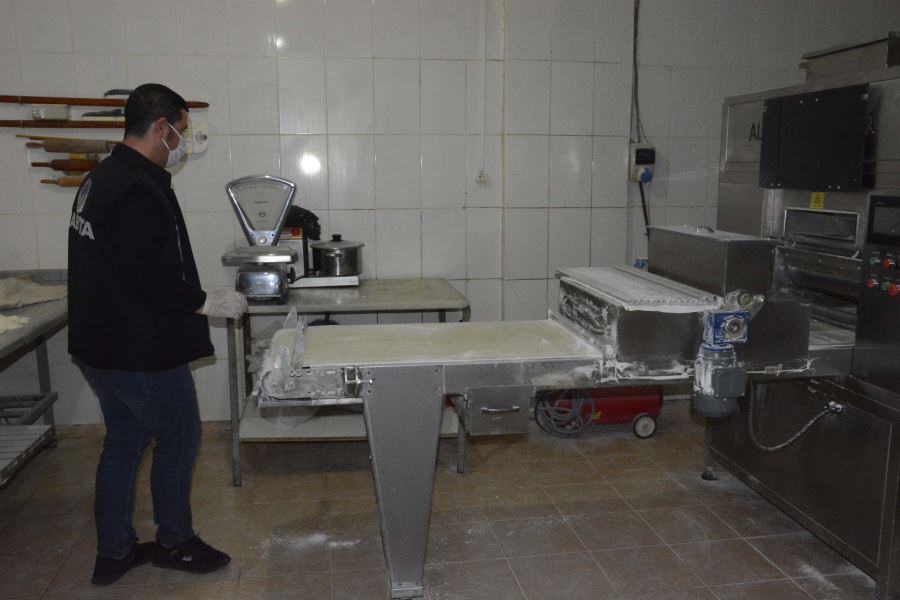 Siverek’te Pastane ve Tatlı İmalathaneleri Denetlendi