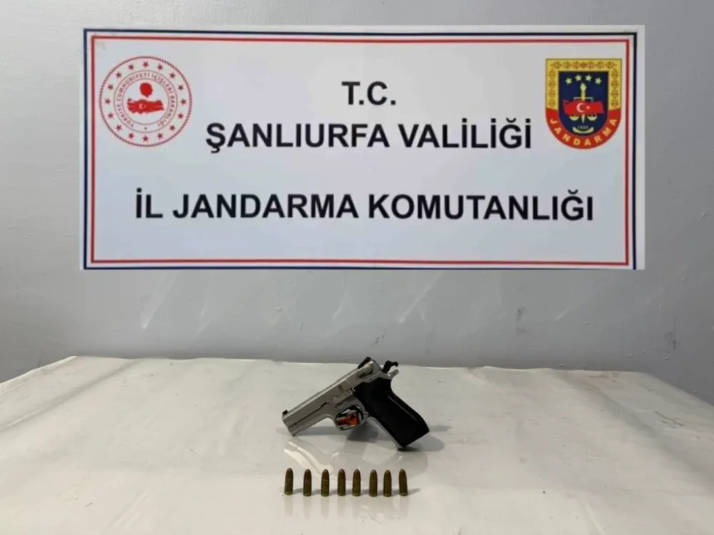ŞANLIURFA’DA RUHSATSIZ SİLAH ELE GEÇİRİLDİ