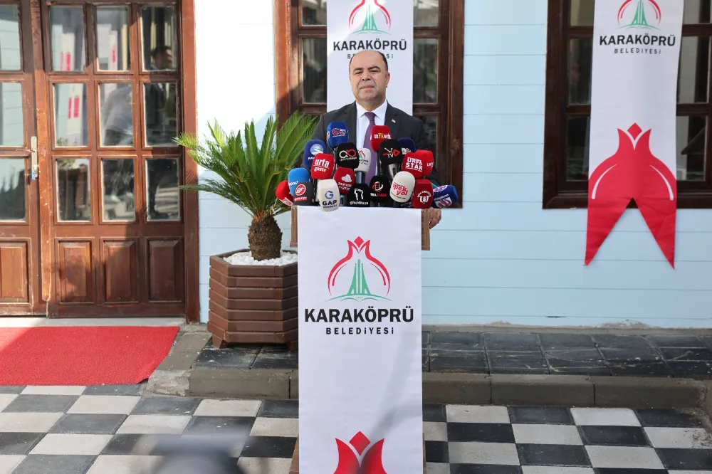 NİHAT ÇİFTÇİ KARAKÖPRÜ BELEDİYESİNİN ÇALIŞMALARINI BASINLA DEĞERLENDİRDİ