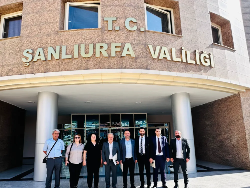 Şanlıurfa’da BİGEP Projesi Kapsamında Sendikalar ve Vali Şıldak Bir Araya Geldi