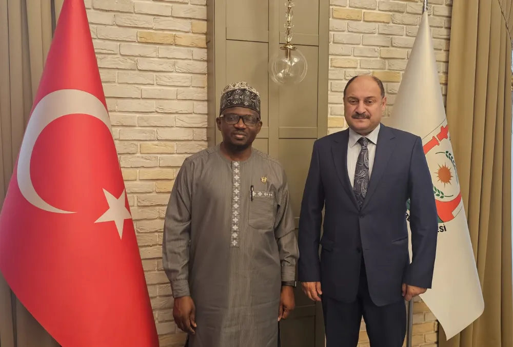 GANA BÜYÜKELÇİSİ NASİRU-DEEN’DEN İLK RESMİ ZİYARET ŞANLIURFA’YA