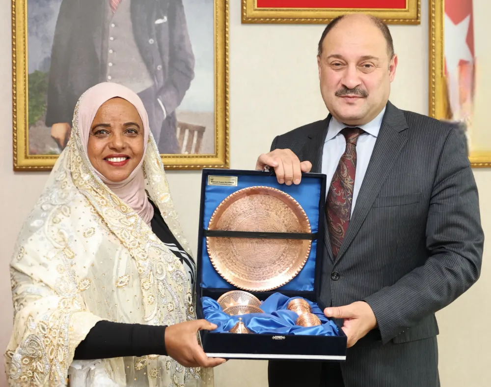 BAŞKAN GÜLPINAR, ETİYOPYA HEYETİNİ AĞIRLADI