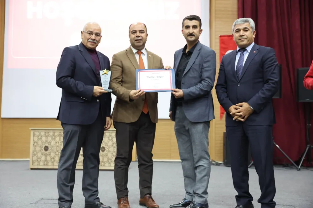 KARAKÖPRÜ BELEDİYESİNDE BAŞARILI PERSONEL ÖDÜLLENDİRİLDİ