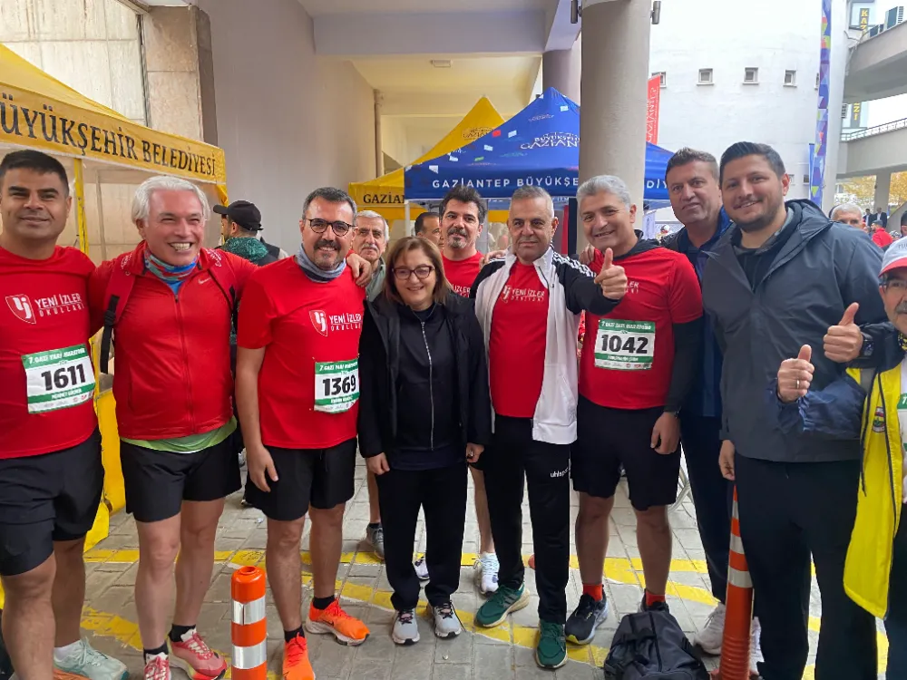 Şanlıurfalı koşuculardan 7.Uluslararası Gaziantep Yarı Maratonu’na çıkarma