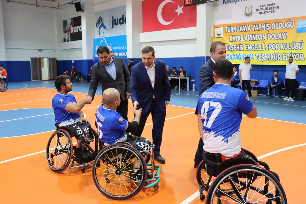 ŞANLIURFA’DA 1. GÖBEKLİTEPE TEKERLEKLİ SANDALYE BASKETBOL TURNUVASI BAŞLADI