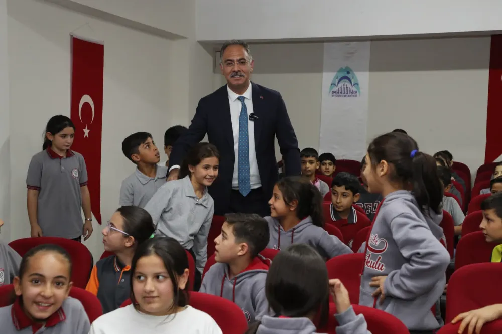 EYYÜBİYE BELEDİYESİ TEMİZ GELECEĞİN TEMELLERİNİ ATIYOR