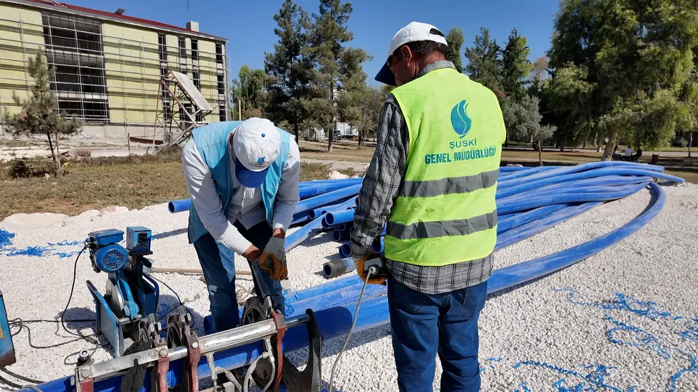 ŞANLIURFA’DA İÇME SUYU ALTYAPISI GÜÇLENİYOR