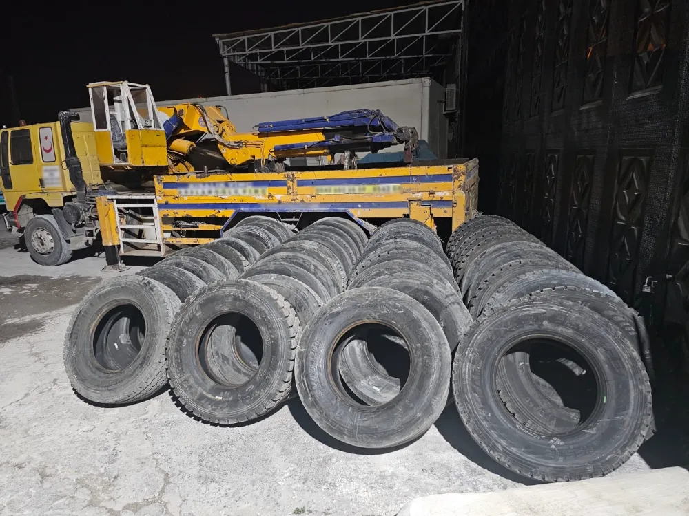 ŞANLIURFA’DA JANDARMADAN LASTİK OPERASYONU