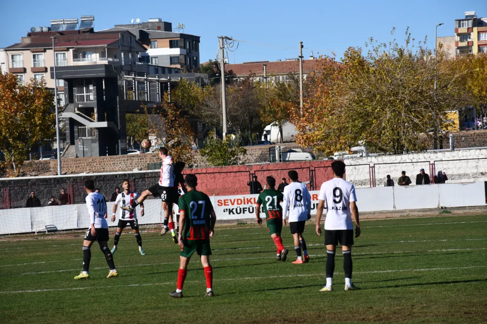 SİVEREK BELEDİYESPOR – DİYARBAKIRSPOR İLE BERABERE KALDI