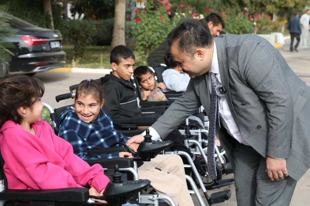 VİRANŞEHİR BELEDİYESİ’NDEN ENGELLİ BİREYLERE BÜYÜK DESTEK