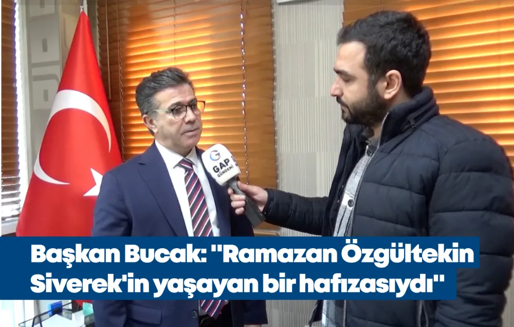 Başkan Bucak: 