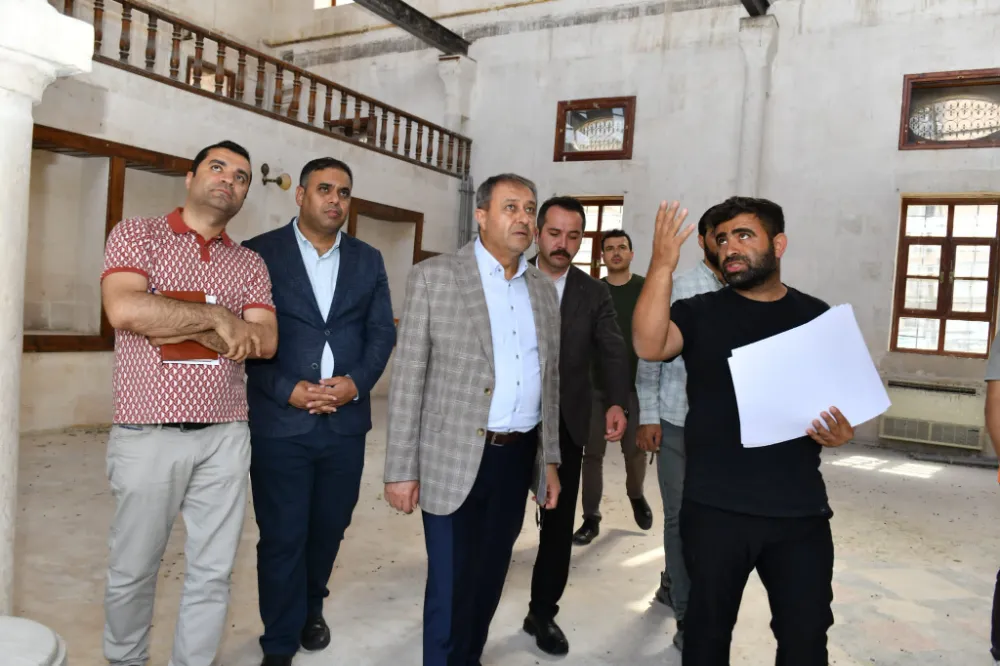 VALİ ŞILDAK HÜKÜMET KONAKLARINI İNCELEDİ