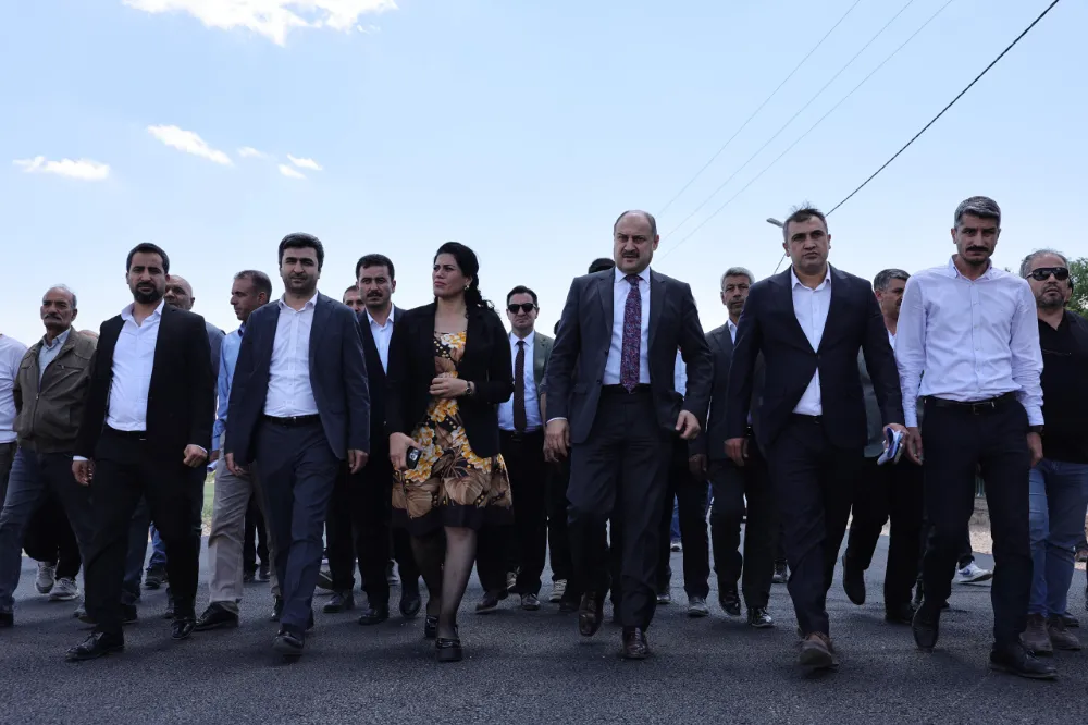 BAŞKAN GÜLPINAR, SURUÇ’TA ASFALT ÇALIŞMALARINI İNCELEDİ